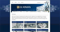 Desktop Screenshot of gladman.co.uk